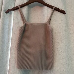 Old Navy Ribbed Camisole - Taupe